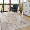 LR Resources Antiquity Faded Turkish Beige / Cream Area Rug Lifestyle Image Feature