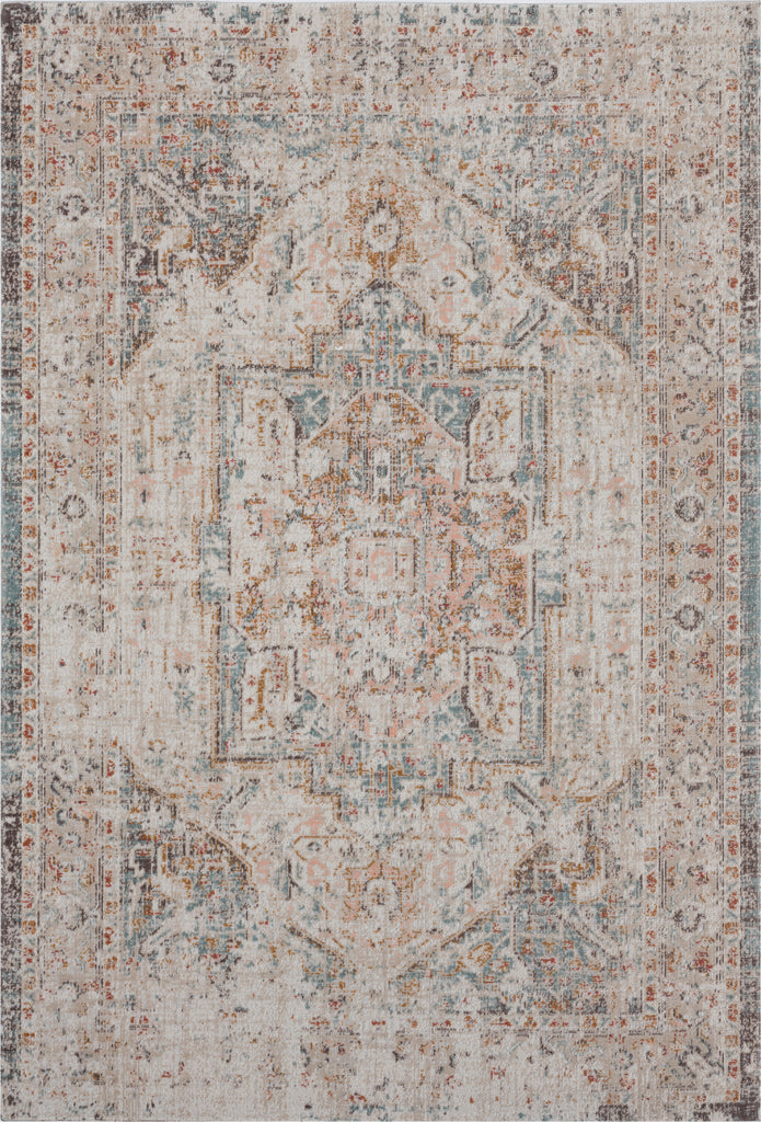 LR Resources Antiquity Faded Turkish Beige / Cream Area Rug main image