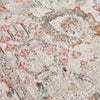 LR Resources Antiquity Caramel Botanical Beige / Cream Area Rug Detail Image