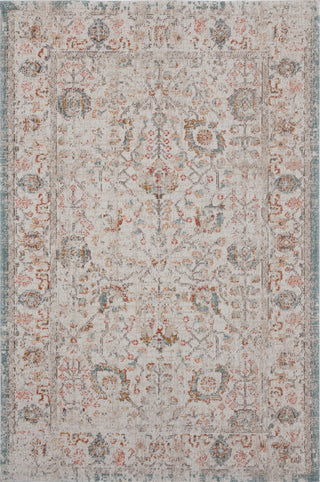 LR Resources Antiquity Caramel Botanical Beige / Cream Area Rug main image