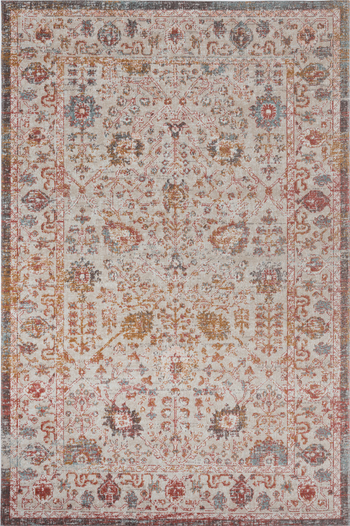 LR Resources Antiquity Budding Bohemian Beige / Cream Area Rug main image