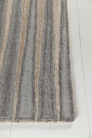 Chandra Anya ANY-44100 Grey/Gold Area Rug Corner Shot