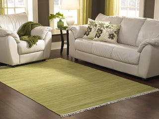 Loloi Anzio AO-01 Apple Green Area Rug Room Scene