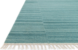 Loloi Anzio AO-01 Aqua Area Rug Corner Shot