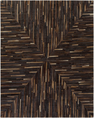 Surya Appalachian APP-1001 Chocolate Animal Hide Area Rug 8' X 10'