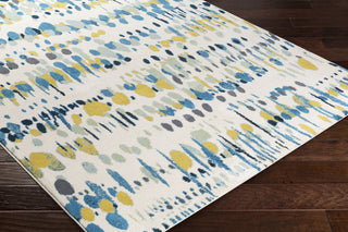 Surya Apricity APY-1007 White/Blue Area Rug Closeup