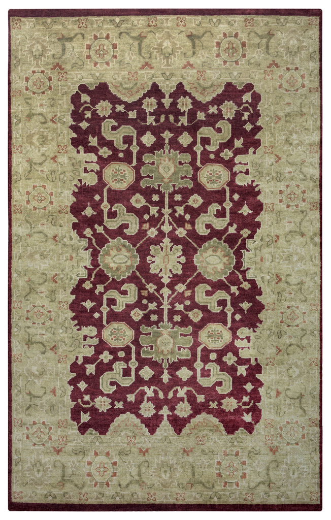 Rizzy Aquarius AQ8659 Burgundy Area Rug main image