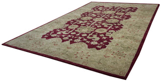 Rizzy Aquarius AQ8659 Burgundy Area Rug Angle Shot