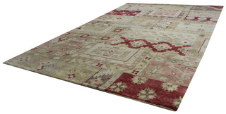 Rizzy Aquarius AQ8841 Burgandy Area Rug Angle Shot