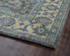 Rizzy Aquarius AQ8842 Blue Area Rug Corner Shot