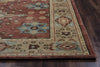 Rizzy Aquarius AQ8844 Red Area Rug Edge Shot