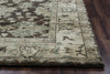 Rizzy Aquarius AQ8846 Black Area Rug Edge Shot