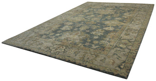 Rizzy Aquarius AQ8847 Blue Area Rug Angle Shot