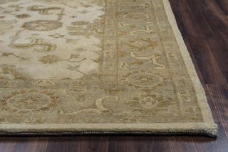 Rizzy Aquarius AQ8851 Ivory Area Rug Edge Shot