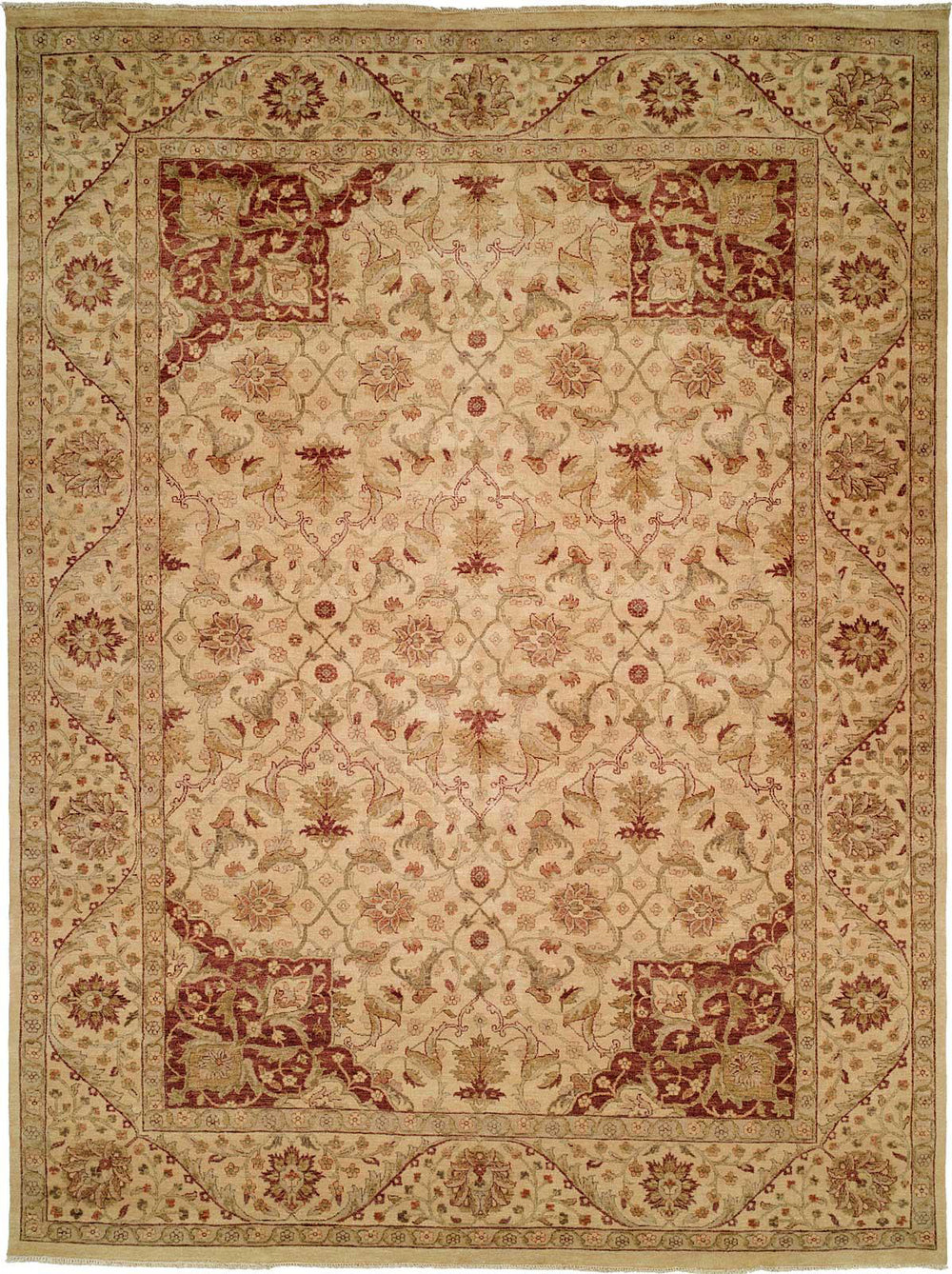 Kalaty Angora AR-951 Ivory Area Rug