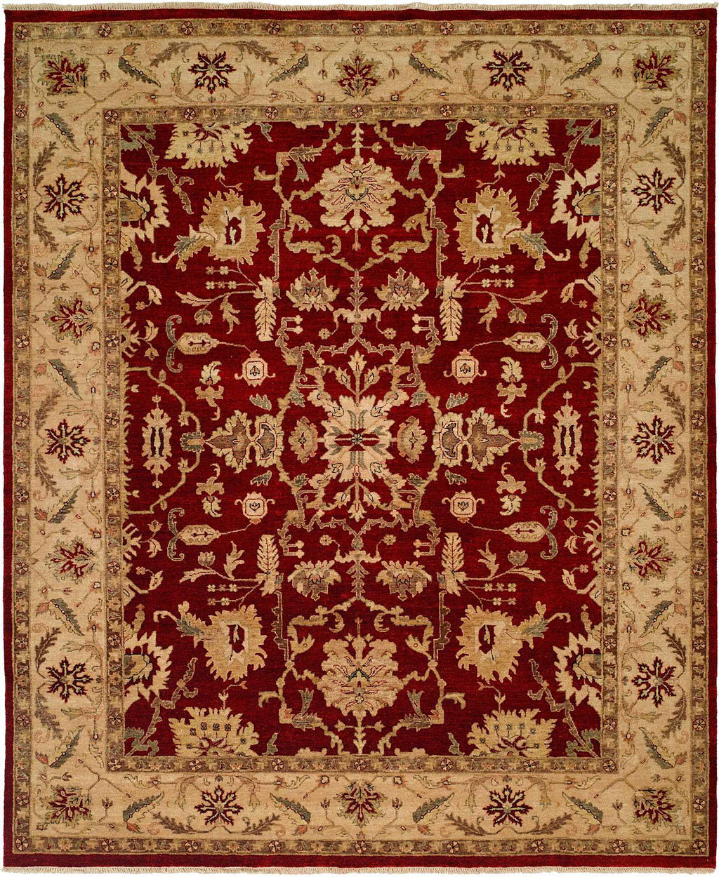 Angora Ivory Rug Kalaty Angora AR-958 Cordovan/Ivory Area Rug – Incredible Rugs and Decor