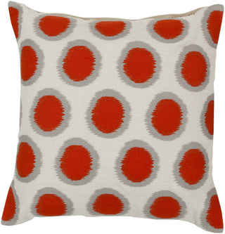 Surya Ikat Dots Pretty Polka Dot AR-092 Pillow 18 X 18 X 4 Poly filled