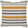 Surya Ikat Stripe Vertical Stripes AR-103 Pillow 20 X 20 X 5 Poly filled