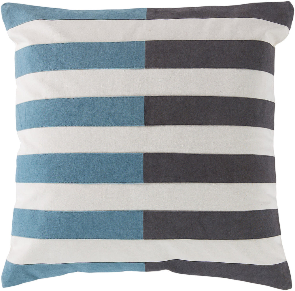 Surya Oxford Spellbound by Stripes AR-134 Pillow 20 X 20 X 5 Poly filled