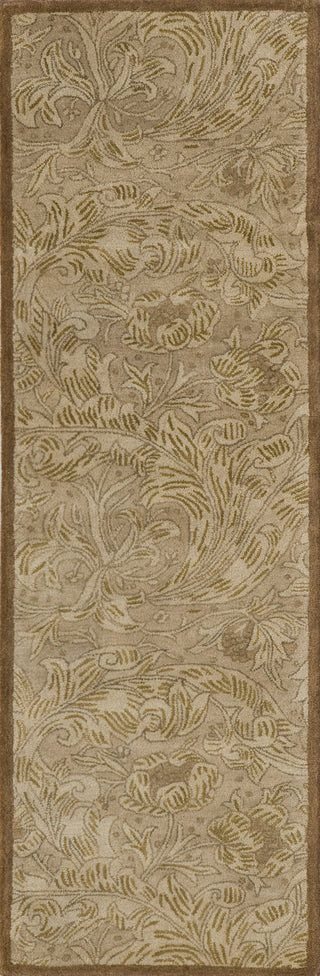 Momeni Arabesque AQ-01 Beige Area Rug Runner