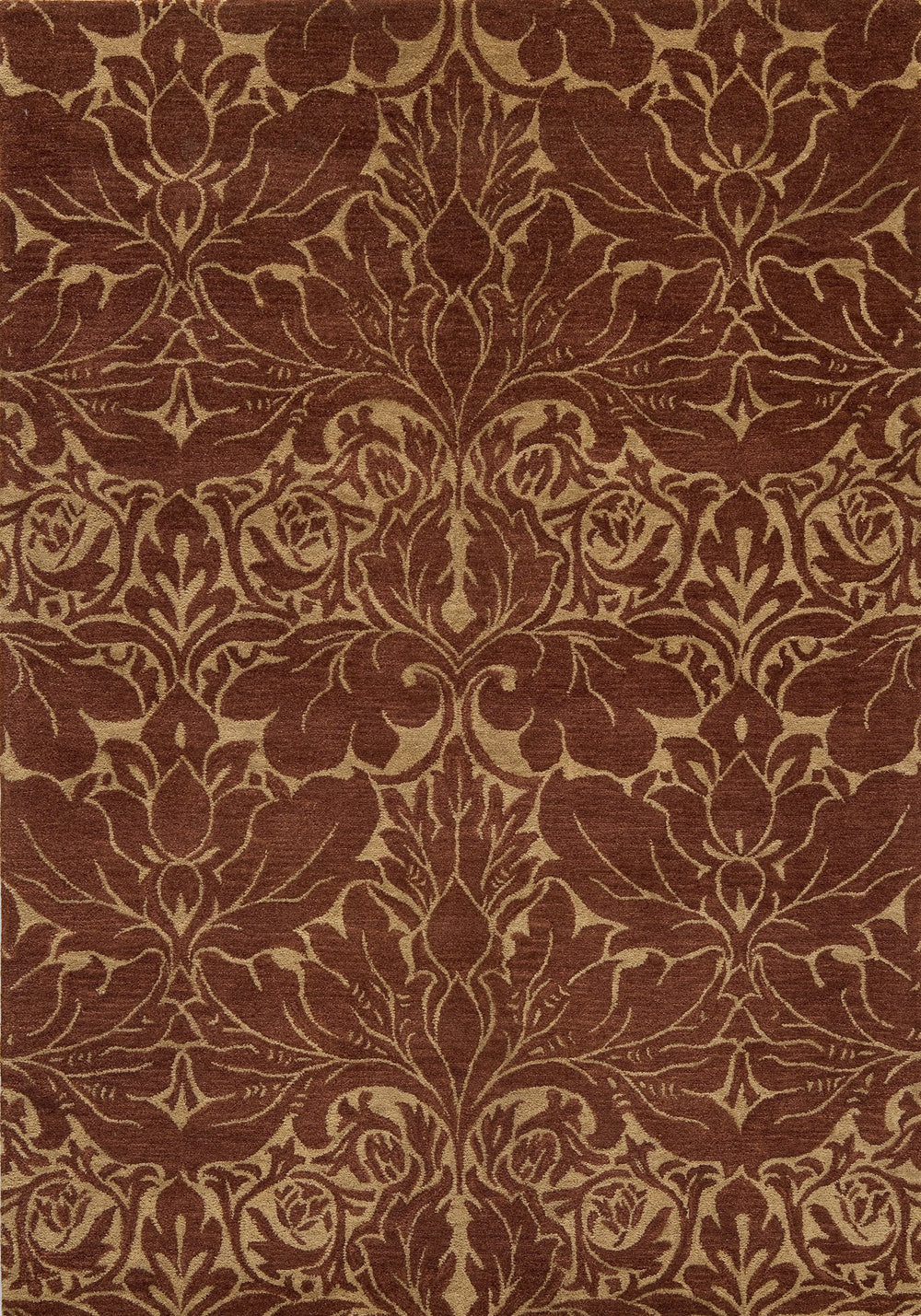 Momeni Arabesque AQ-02 Copper Area Rug
