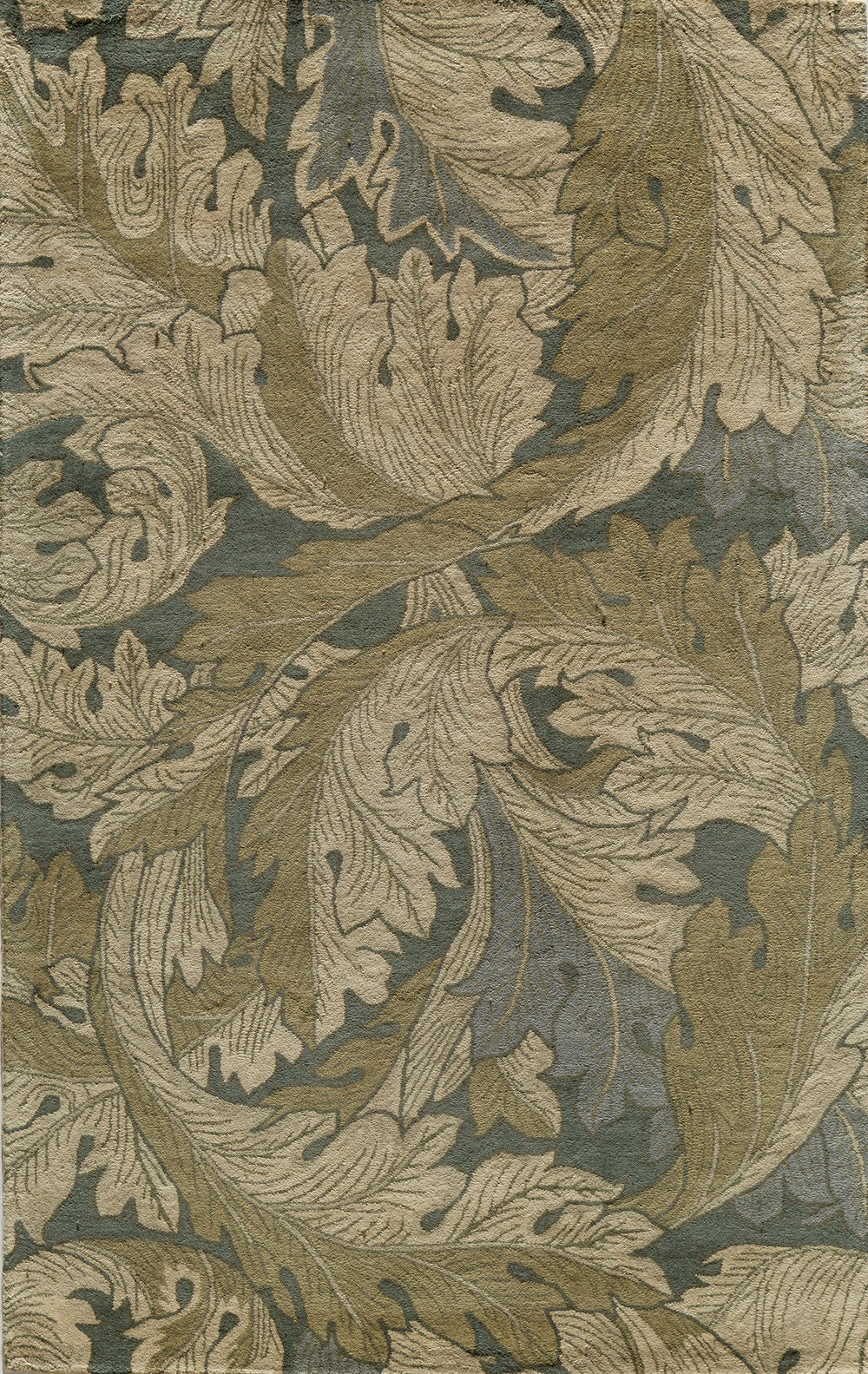 Momeni Arabesque AQ-03 Teal Area Rug