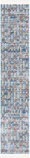 Unique Loom Aramis T-ARMS12 Blue Area Rug Runner Top-down Image