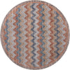 Unique Loom Aramis T-ARMS13 Multi Area Rug Round Top-down Image