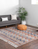 Unique Loom Aramis T-ARMS13 Multi Area Rug Square Lifestyle Image