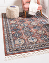 Unique Loom Aramis T-ARMS2 Rust Red Area Rug Rectangle Lifestyle Image Feature
