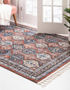 Unique Loom Aramis T-ARMS2 Rust Red Area Rug Rectangle Lifestyle Image