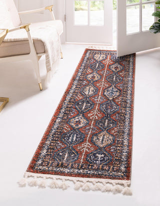 Unique Loom Aramis T-ARMS2 Rust Red Area Rug Runner Lifestyle Image