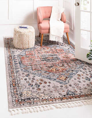 Unique Loom Aramis T-ARMS3 Gray Area Rug Rectangle Lifestyle Image Feature