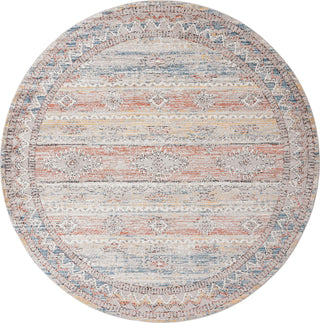 Unique Loom Aramis T-ARMS4 Multi Area Rug Round Lifestyle Image