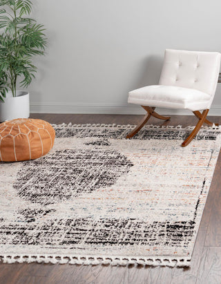 Unique Loom Aramis T-ARMS6 Ivory Area Rug Square Lifestyle Image