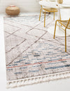 Unique Loom Aramis T-ARMS8 Ivory Area Rug Rectangle Lifestyle Image Feature