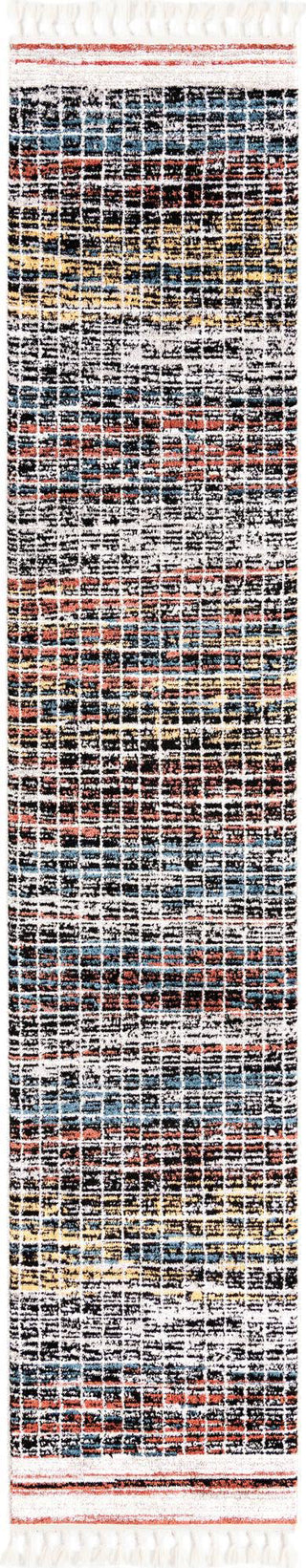 Unique Loom Aramis T-ARMS9 Multi Area Rug Runner Top-down Image