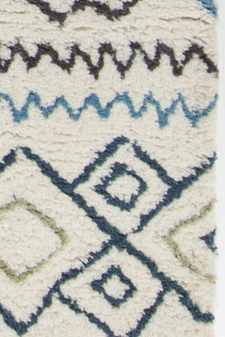 Chandra Arcon ARC-33701 Cream/Grey/Blue/Black Area Rug Close Up