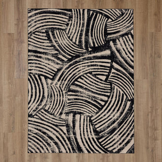 Karastan Rendition by Stacy Garcia Home Arcoa Obsidian Area Rug Main Image