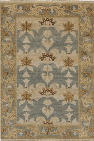 Momeni Arts and Crafts AR-05 Light Blue Area Rug main image