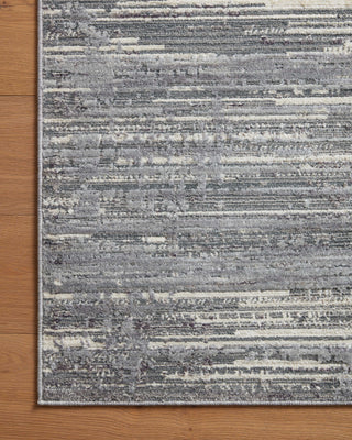 Loloi Arden ARD-03 Grey/Ivory Area Rug Corner Image