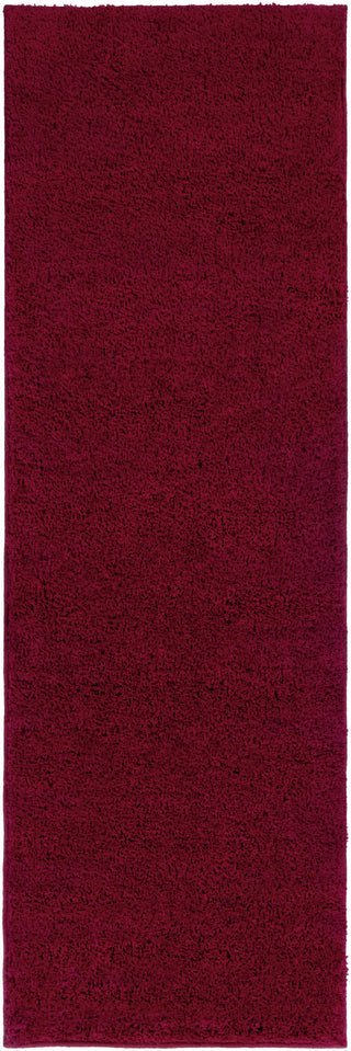 Surya Arlie ARE-9001 Dark Red Machine Woven Area Rug 2'6'' X 8' Runner