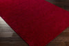 Surya Arlie ARE-9001 Dark Red Machine Woven Area Rug 5x8 Corner