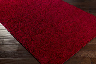 Surya Arlie ARE-9001 Dark Red Machine Woven Area Rug 5x8 Corner