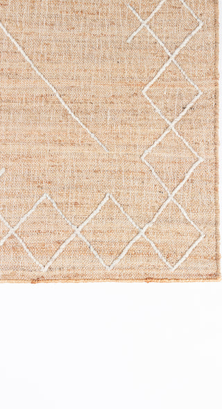 Momeni Argan ARG-2 Natural Area Rug by Lemieux Et Cie Corner Image