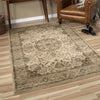 Orian Rugs Aria Prometheus Bisque Area Rug by Palmetto Living Room scene Feature