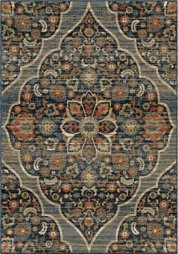 Orian Rugs Aria Persia Indigo Area Rug by Palmetto Living main image
