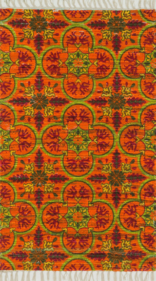 Loloi Aria HAR13 Orange / Multi Area Rug main image