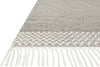 Loloi Aries ARE-02 Dove Area Rug by Justina Blakeney Corner Image