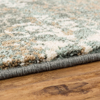 Karastan Serenade Arietta Abyss Blue Area Rug by Studio Binding 